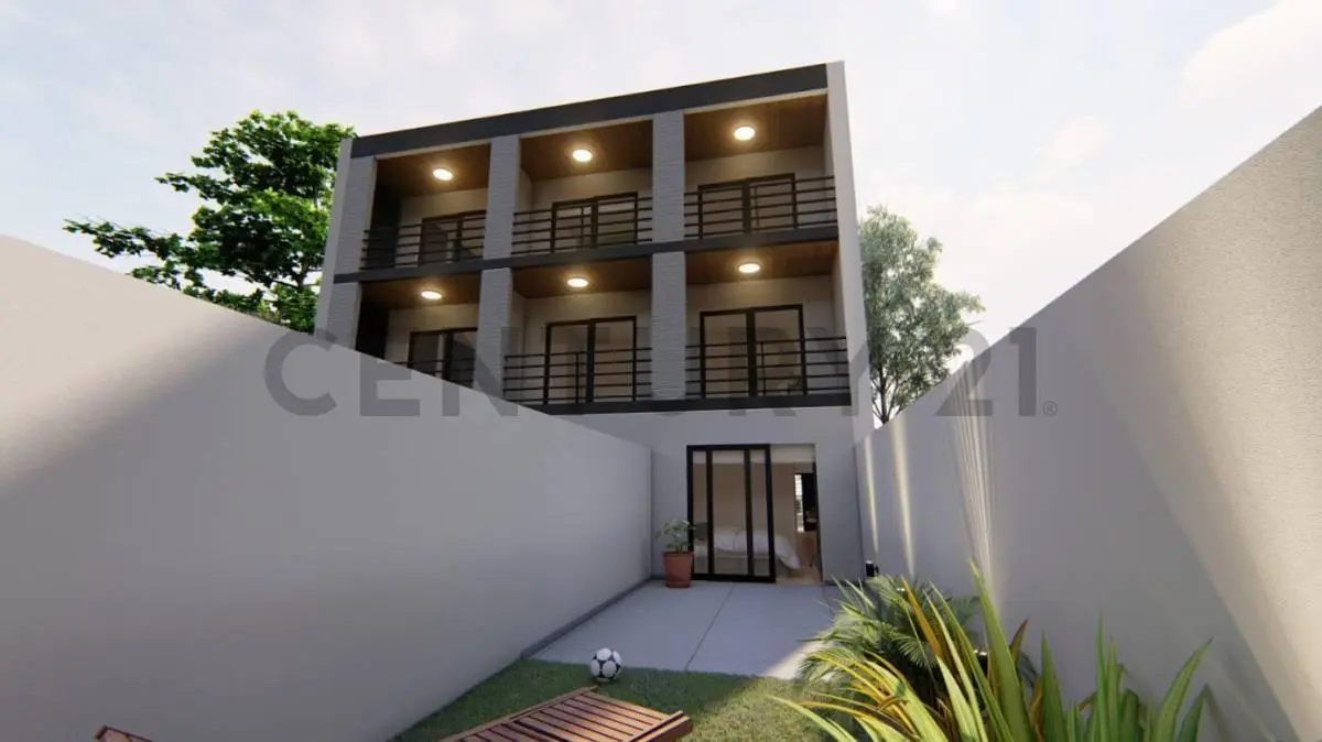 DEPARTAMENTO 2 AMBIENTES Y MEDIO A ESTRENAR CON PATIO 3