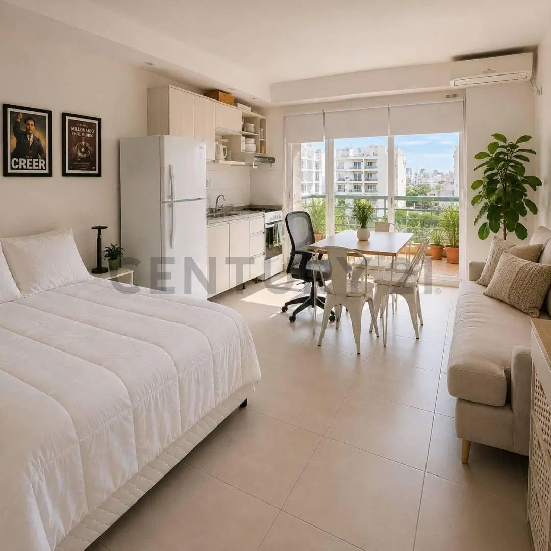 VENTA MONOAMBIENTE CON BALCÓN PARQUE CHAS 4