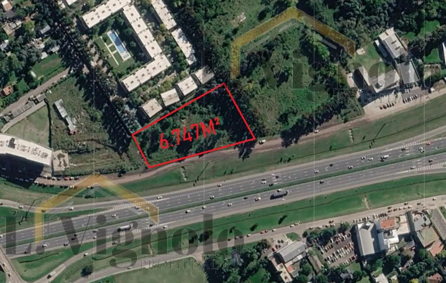 Fraccion de 6747 m² sobre colectora este ramal pilar en venta 5