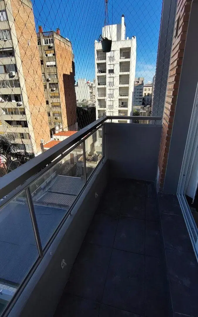 Departamento de 1 dormitorio al contra frente piso 7 5