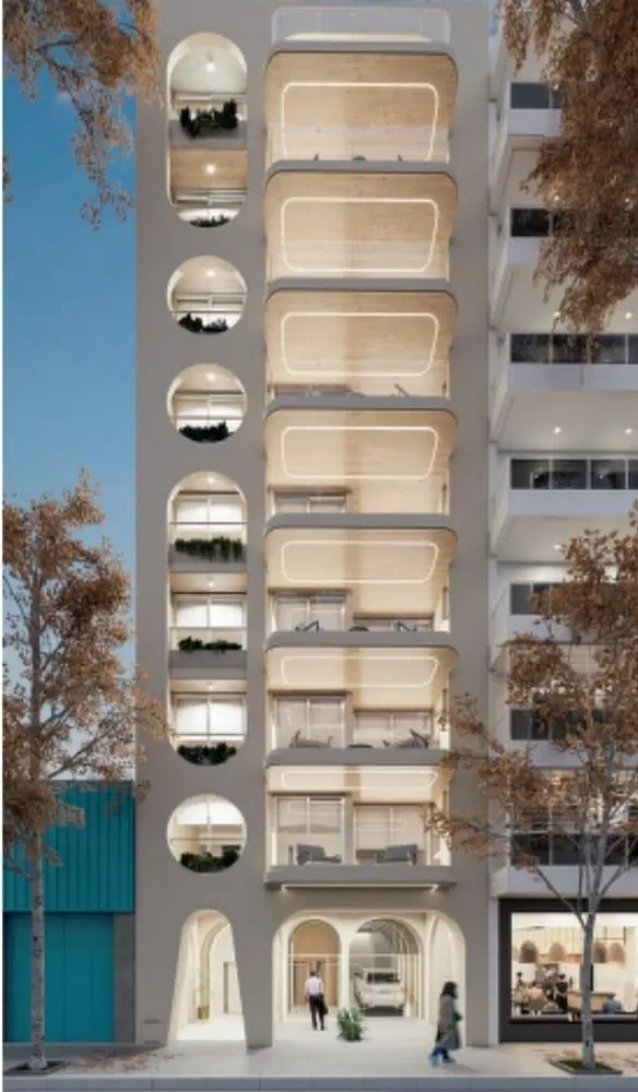 Venta de departamento 2 dormitorios con balcón zona centro Rosario 2