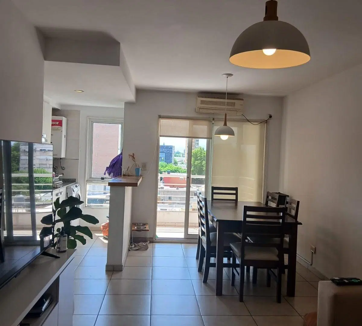 Departamento en Venta 1 dormitorio semi piso con balcon al frente y contra frente 3