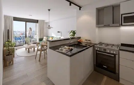 Venta Apartamento Monoambiente en Cordon Sur 3