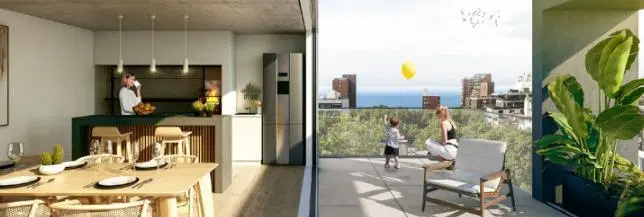 Venta Apartamento 1 Dormitorio en Centro (Montevideo) 3