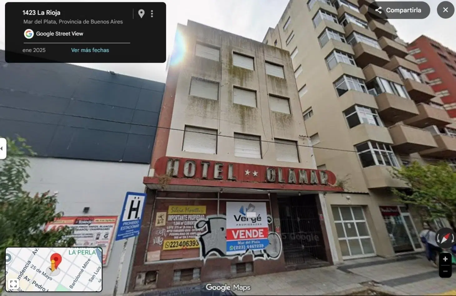 HOTEL A REFACCIONAR - IDEAL INVERSOR- LA PERLA 5
