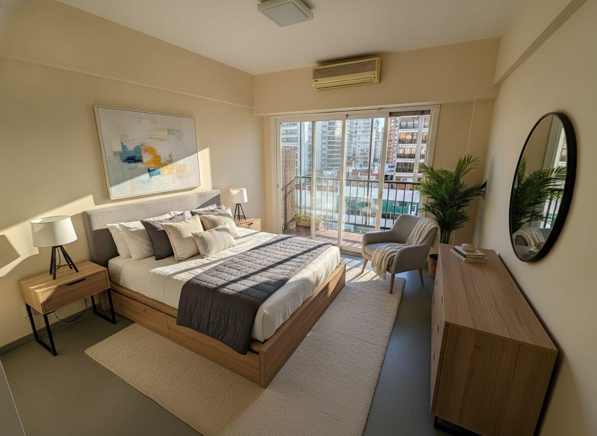 Foto de VENTA DPTO 2 AMB CON BALCÓN CORRIDO REFACCIONADO VISTA PANORÁMICA AL RÍO, imagen 1