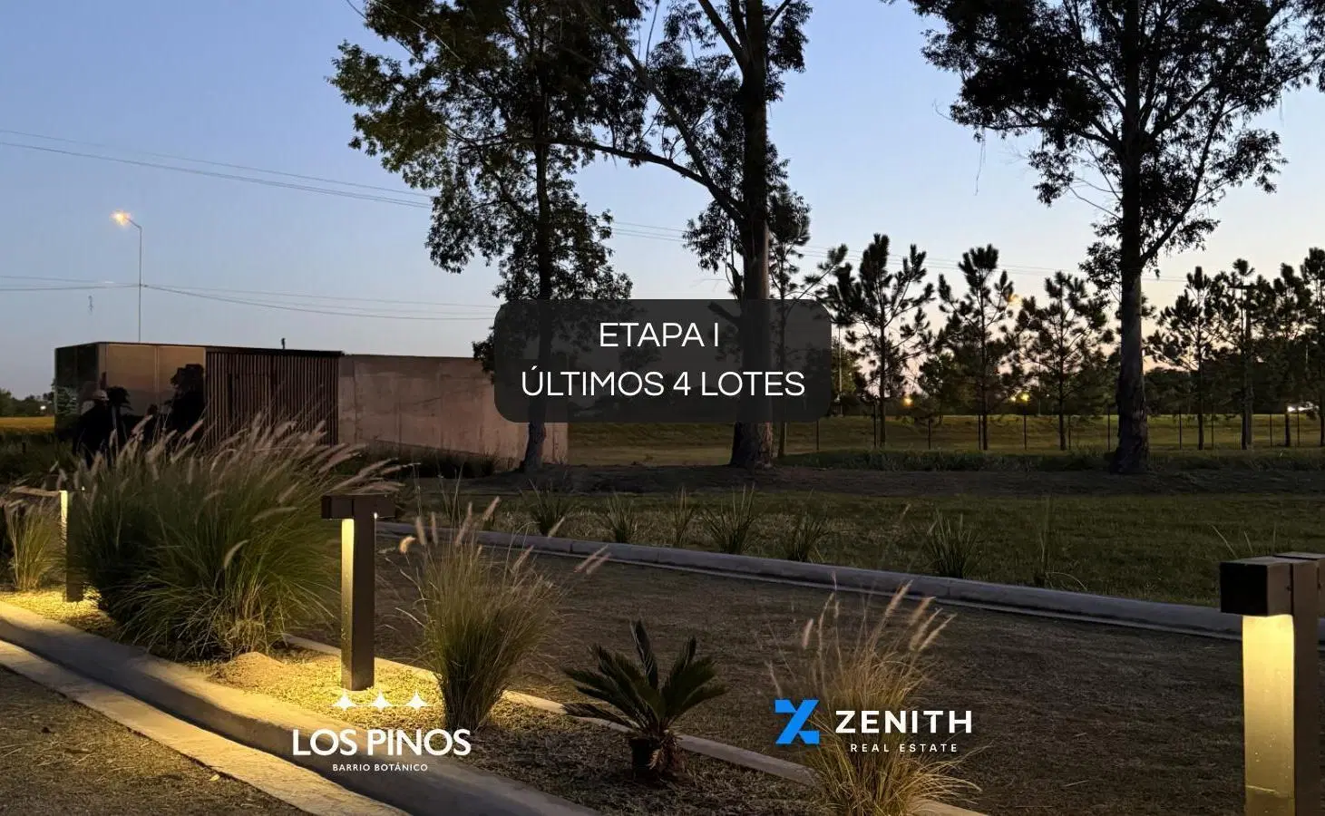 VENTA ULTIMOS LOTES BARRIO BOTANICO LOS PINOS ETAPA 1 2