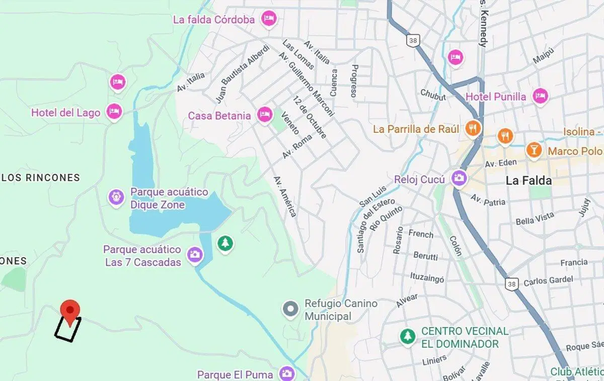 VENTA LOTE 14.486M2 CHACRAS LA FALDA FINANCIADO 5