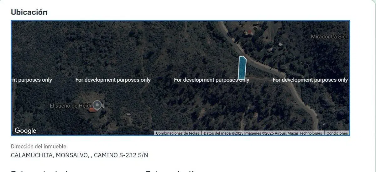 VENTA LOTE VILLA DEL DIQUE ESCRITURA FINANCIADO 2