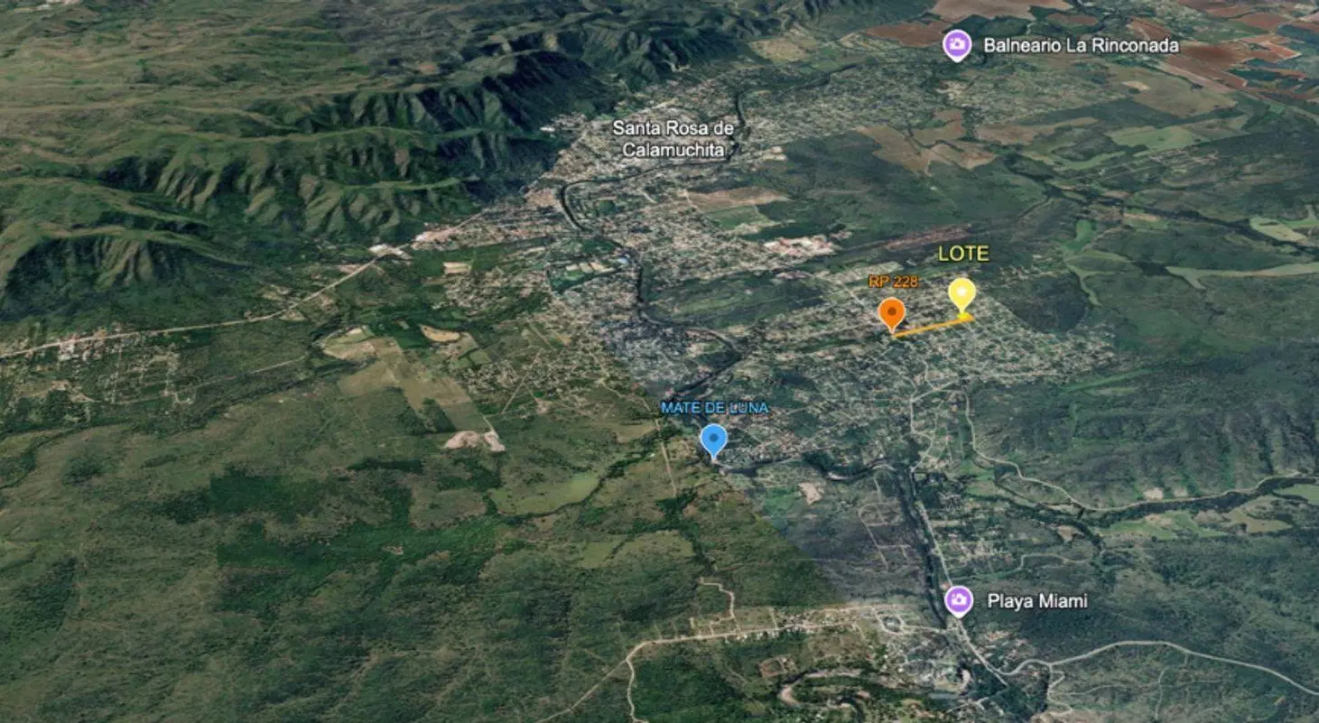 VENTA LOTE DE 780 M2 EN SANTA MONICA - CALAMUCHITA 5