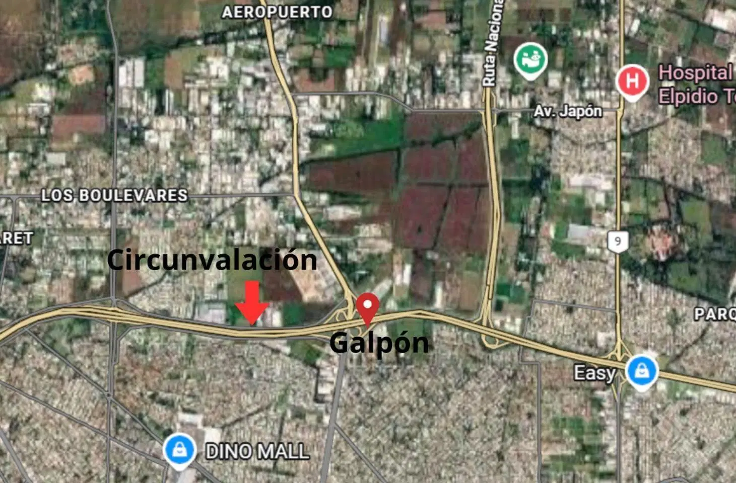 ALQUILER GALPÓN 800m2 CIRCUNVALACIÓN ZONA NORTE 4