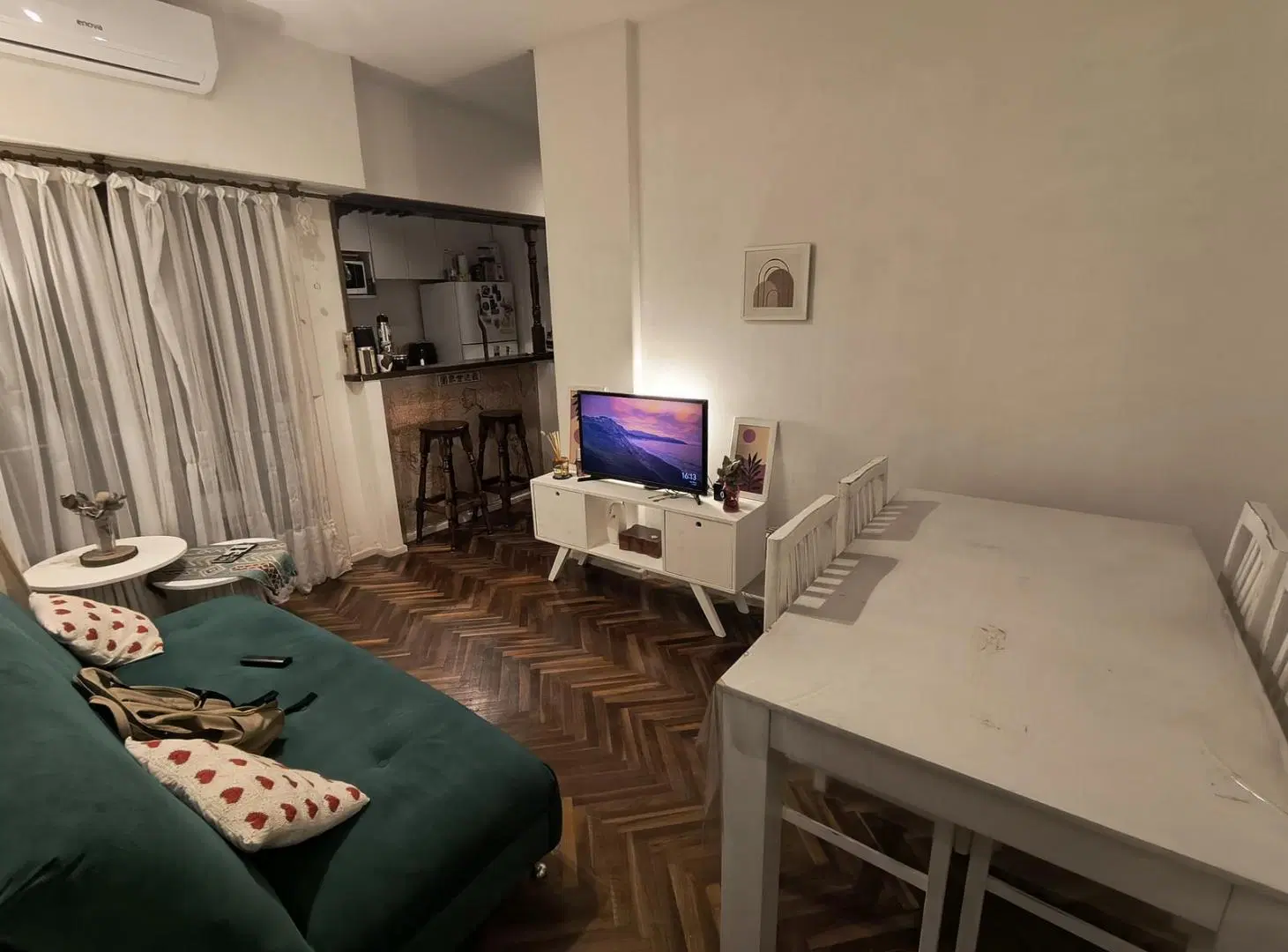 Departamento dos ambientes Recoleta 4