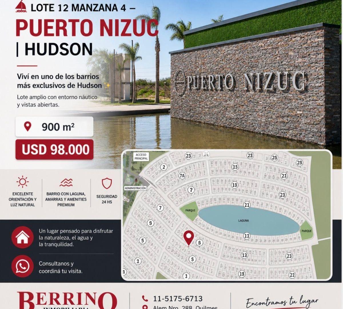 Foto de Puerto Nizuc - Hudson - Lote en venta, imagen 4