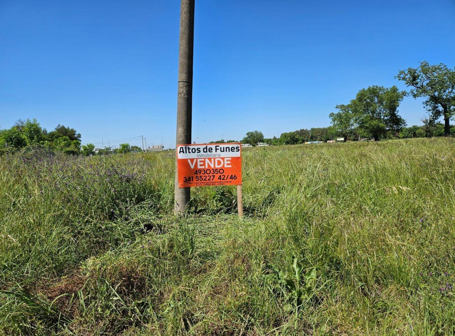 OPORTUNIDAD TERRENO EN VENTA FUNES