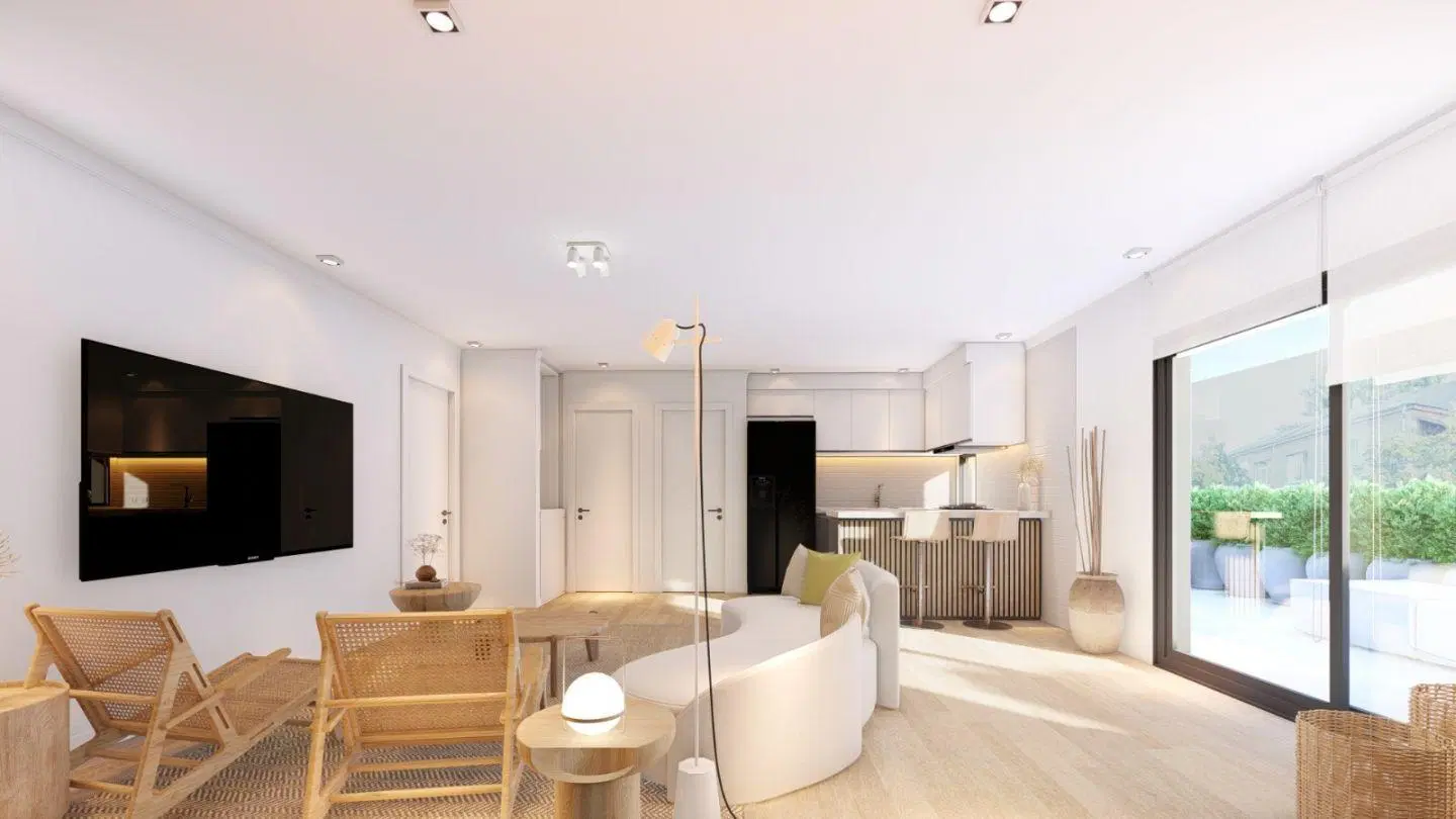Venta apto 1 dormitorio con parrillero en Malvín 1