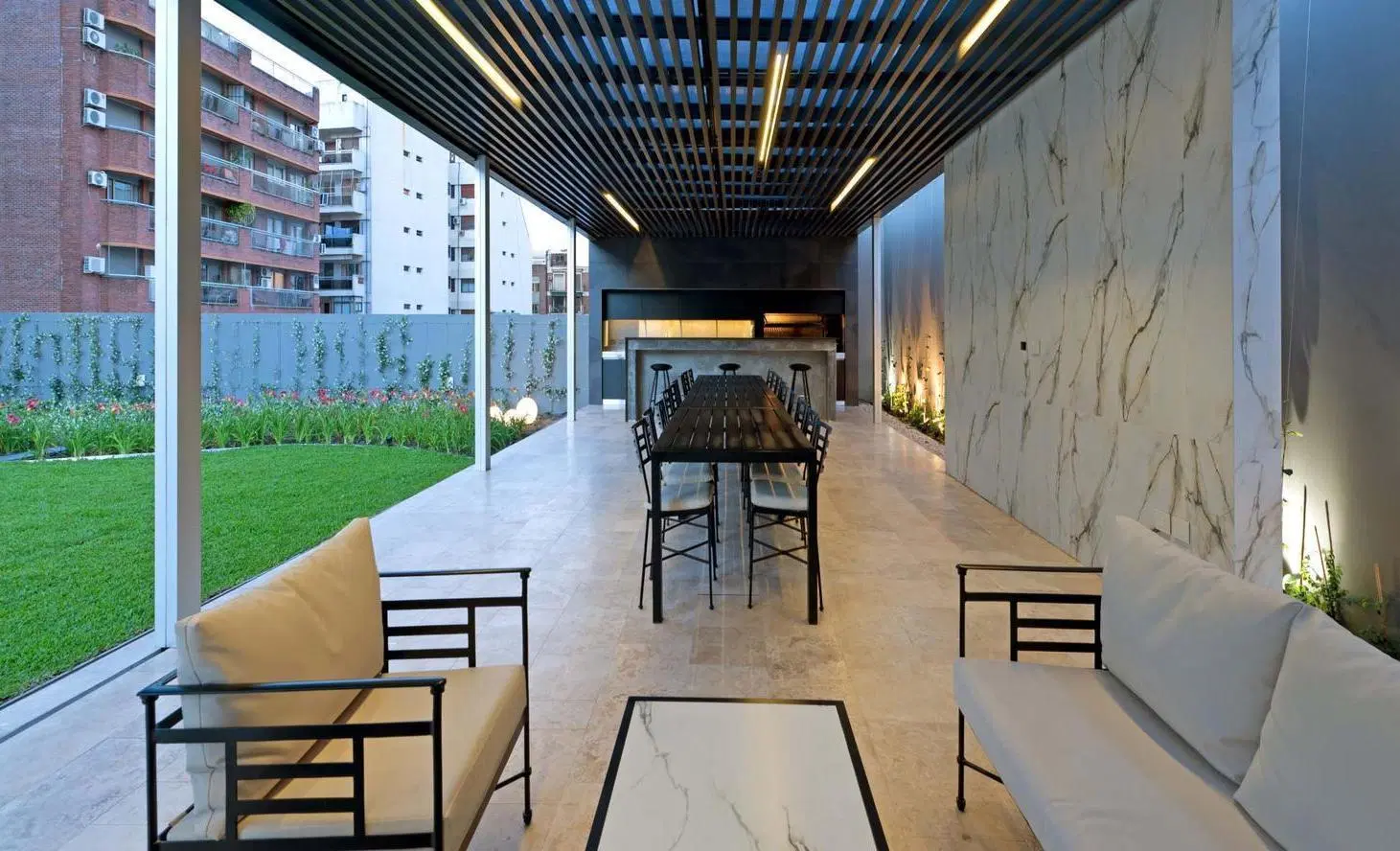 Venta Depto 4 ambientes 130 m² jardín terraza cochera Edfi Deco Recoleta 4