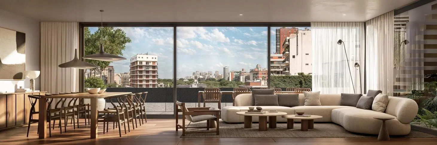 Venta Departamento 2 ambientes de 89 m2 terraza en construcción Palermo 2