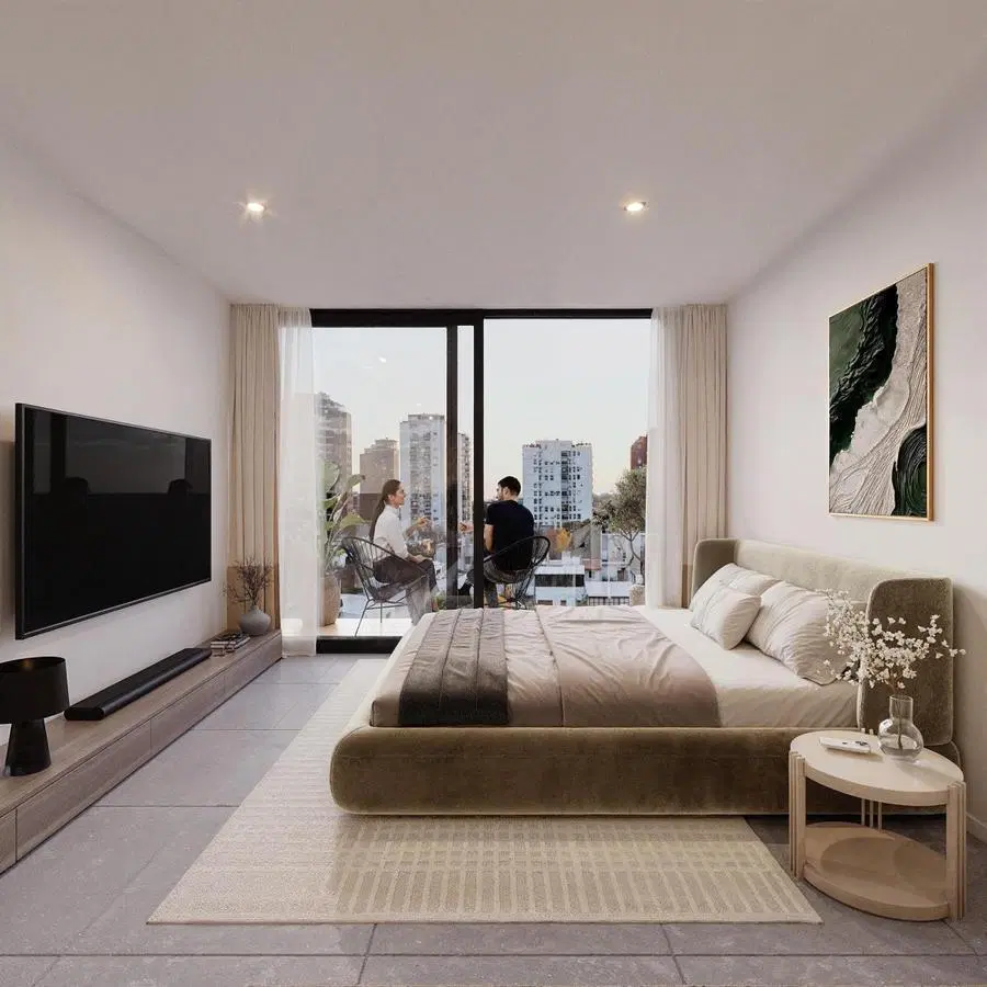 Venta Depto Monoamabiente 27.17 m²  amoblado en Recoleta 4