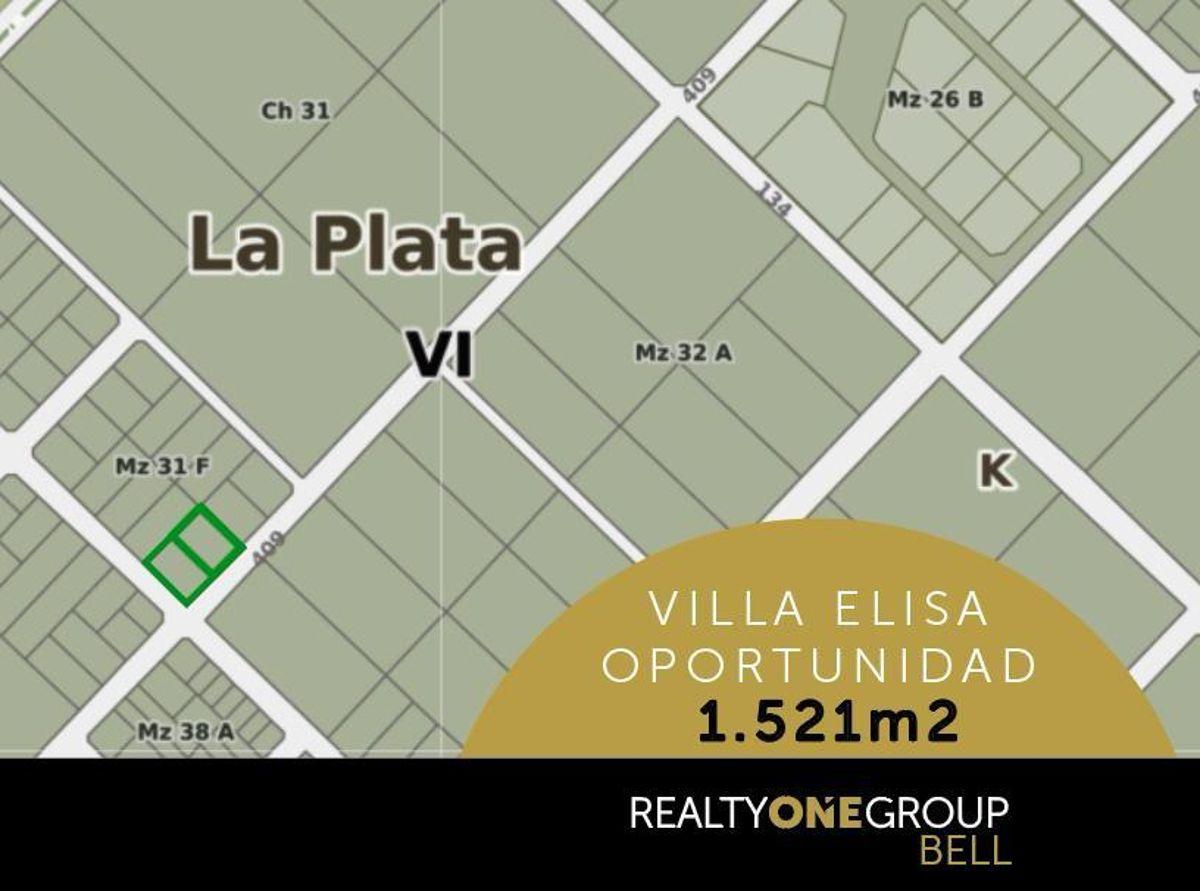 TERRENOS Y LOTES EN VENTA EN VILLA ELISA
