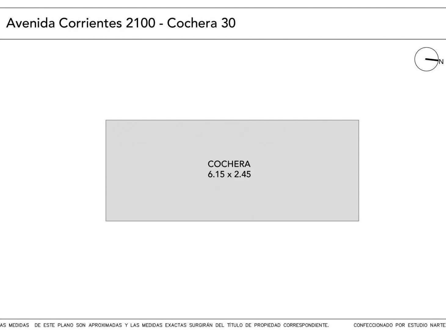 Cochera en Venta en Avenida Corrientes 2100 5
