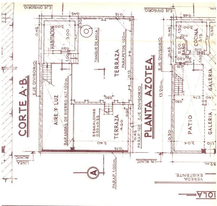 Casa Lote propio en Saavedra. Ideal Inversión