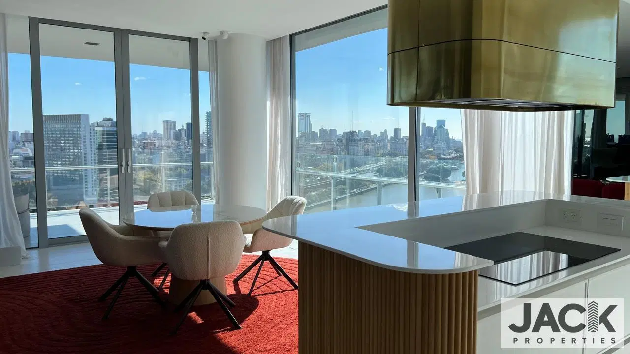 Alquiler Departamento 4 Ambientes, amoblado equipado | SLS Puerto Madero | Vista al Dique 2