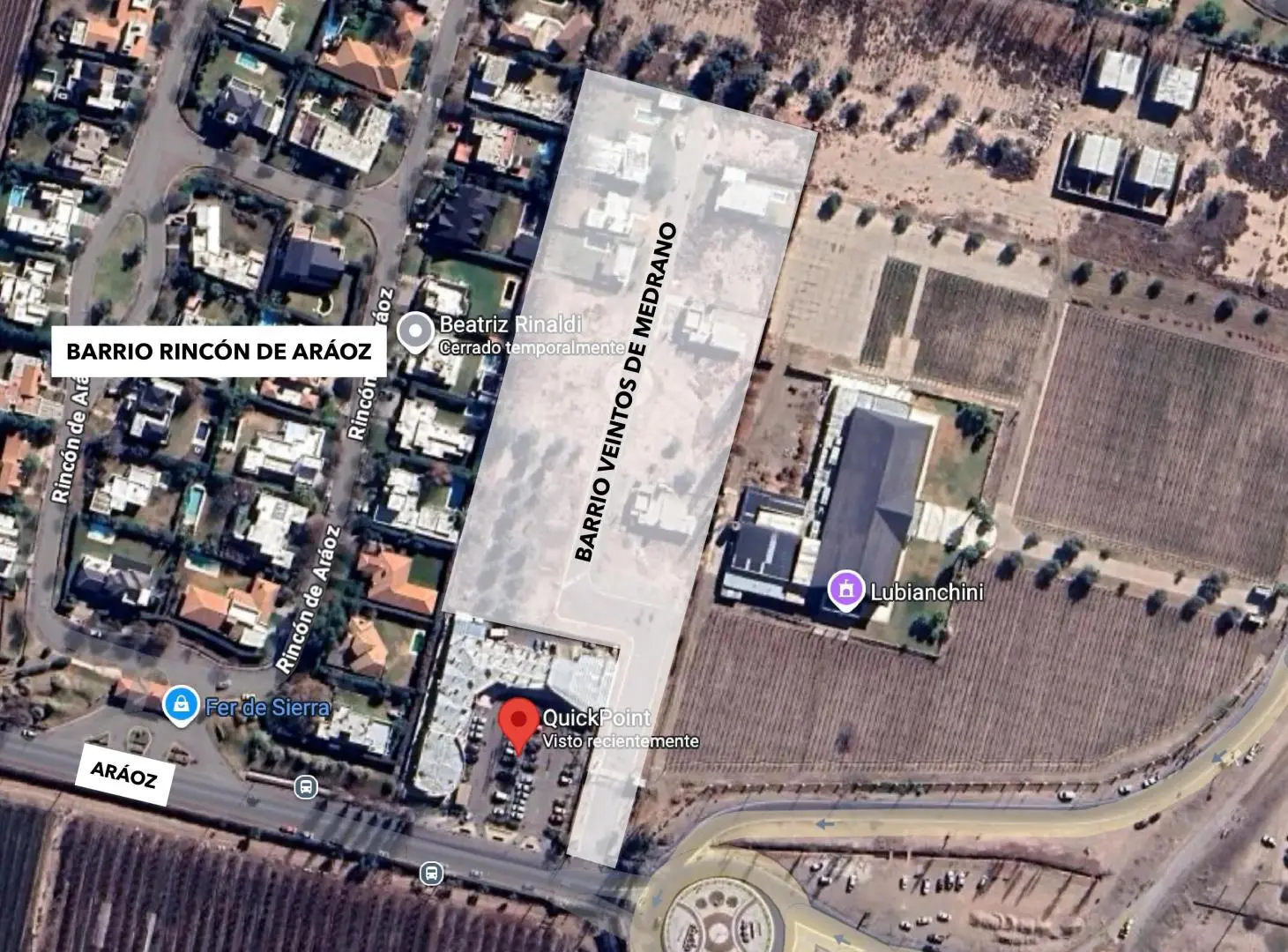 Venta Terrenos Barrio Semiprivado Vientos de Medrano 3