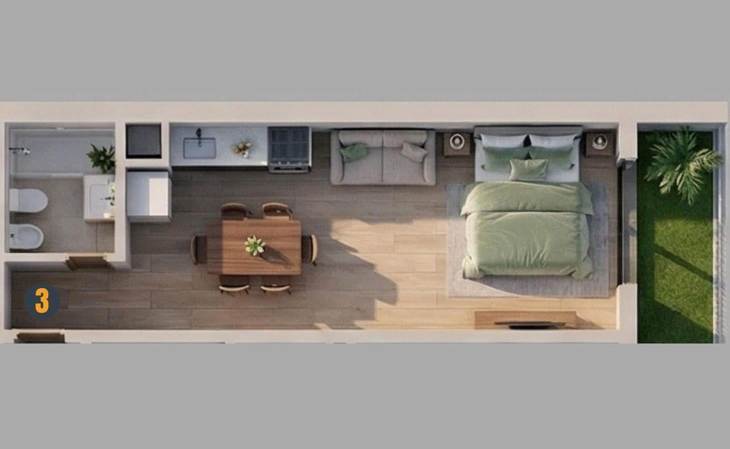 Foto de VENTA - MONOAMBIENTE CON BALCON CENTRO, imagen 1