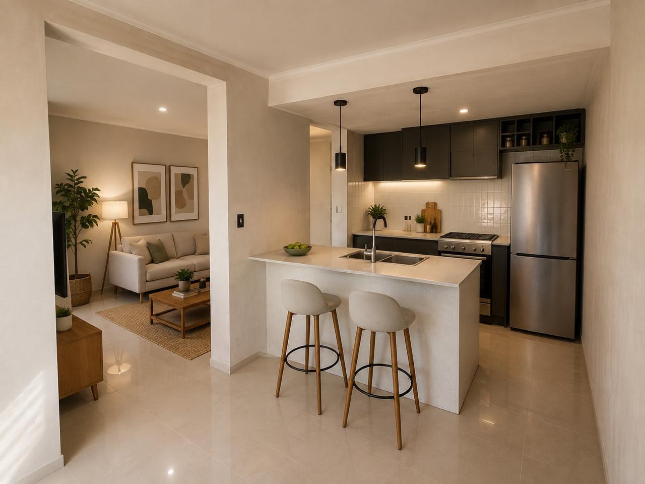 Foto de DEPARTAMENTO EN VENTA 2 DORMITORIOS ZONA RIO, imagen 2
