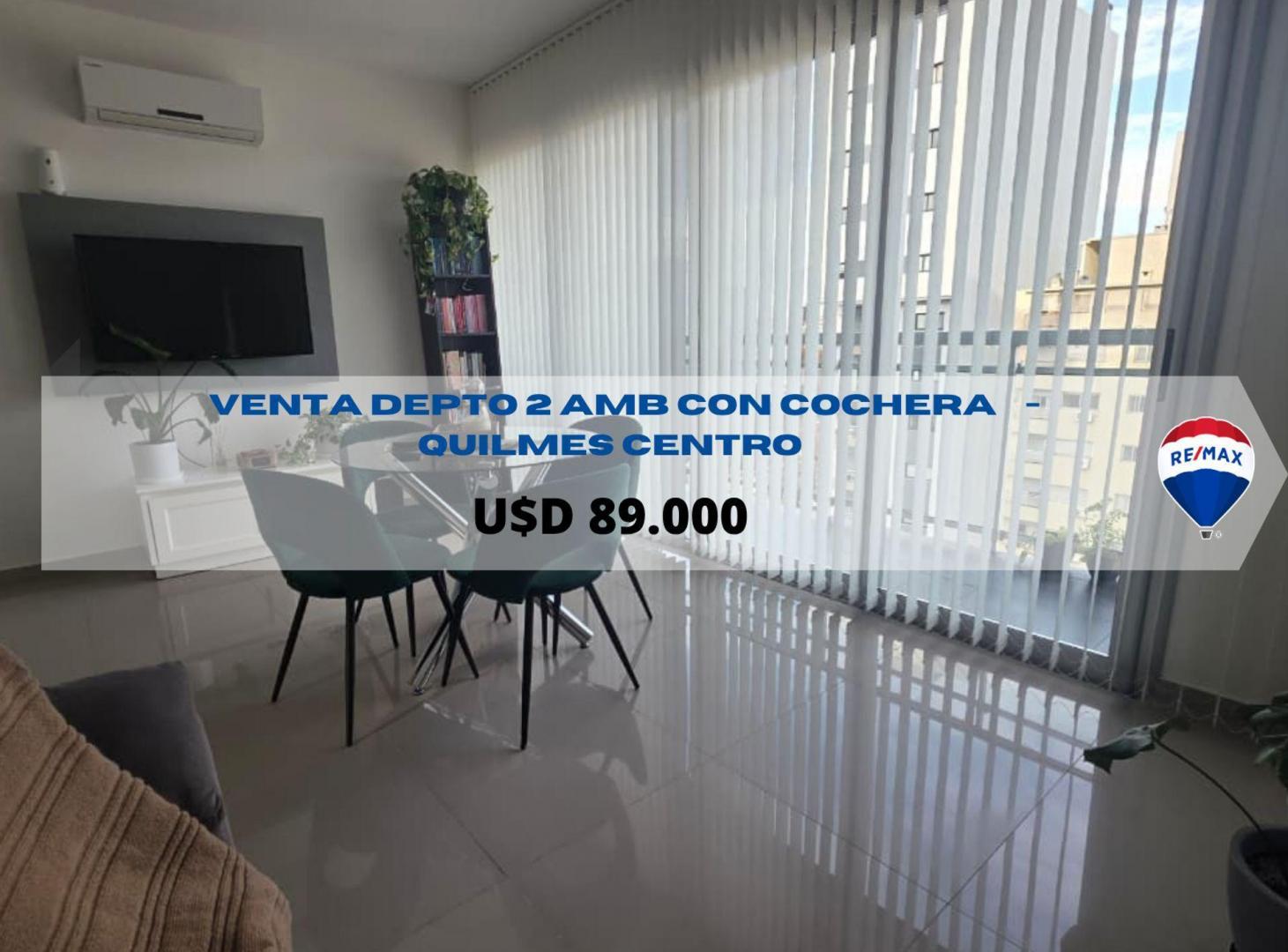 VENTA DEPTO 2 AMB QUILMES CENTRO