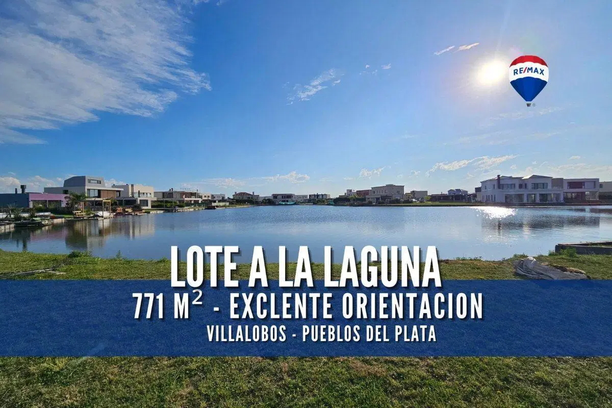 LOTE  LA LAGUNA EN VILLALOBOS  - PUEBLOS DEL PLATA 5