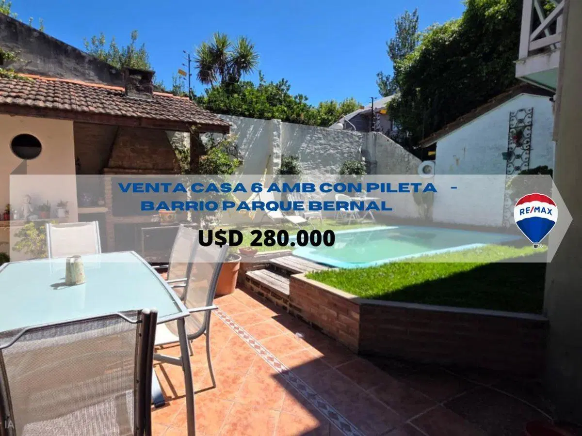 CASA VENTA BARRIO PARQUE BERNAL 5
