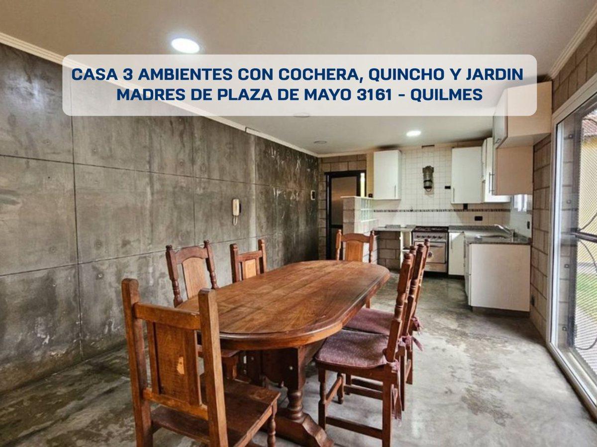 Foto de VENTA CASA 3 AMBIENTES C/ JARDIN Y COCHERA QUILMES, imagen 3