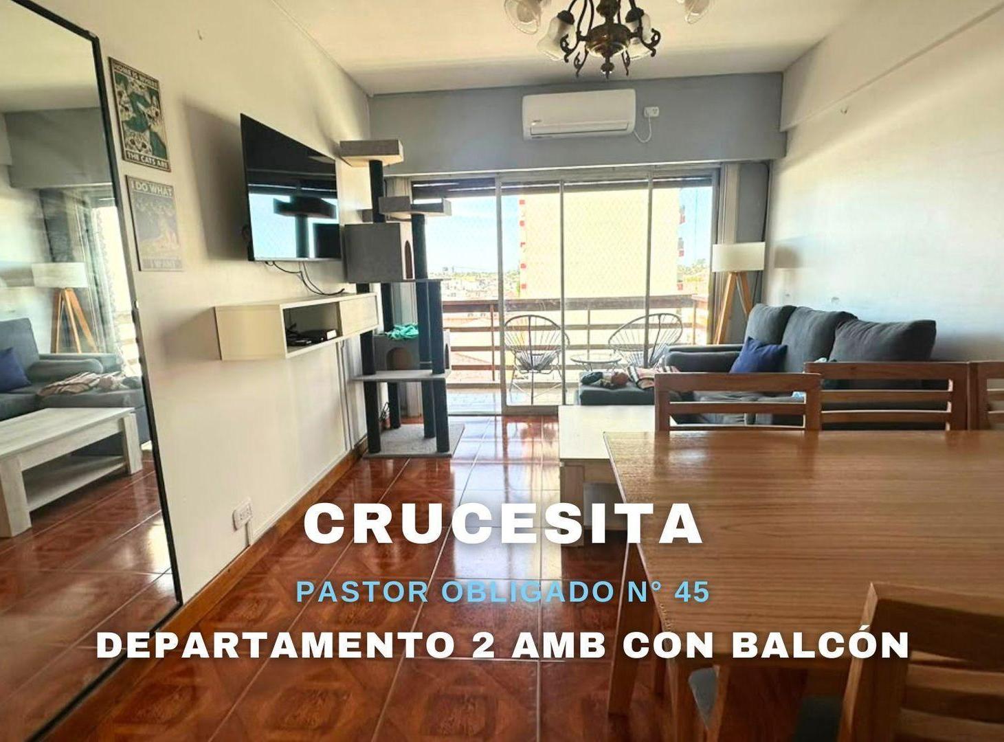 Foto de VENTA DEPTO 2 AMBIENTES C/ BALCÓN EN CRUCESITA, imagen 1