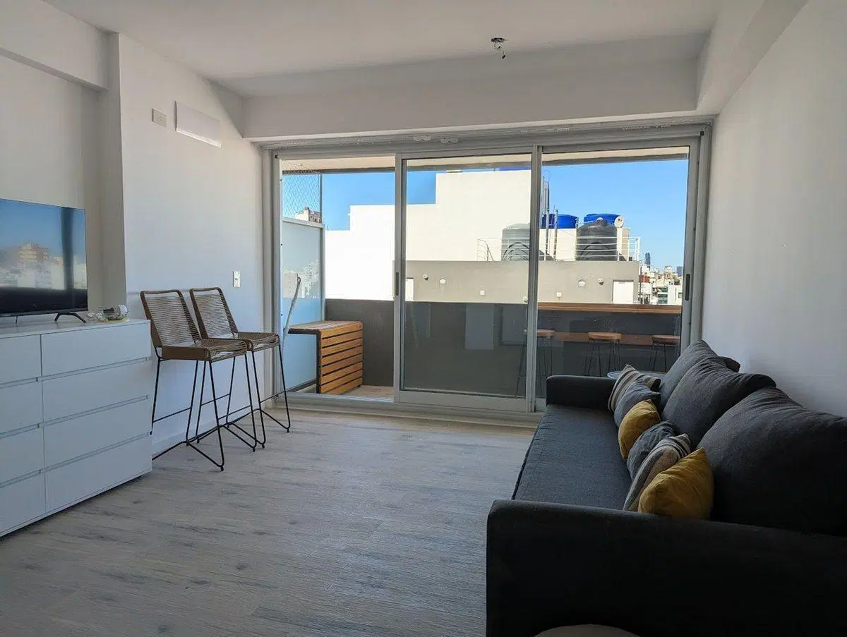 Deptartamento 3 ambiente venta balcon terraza CABA 3