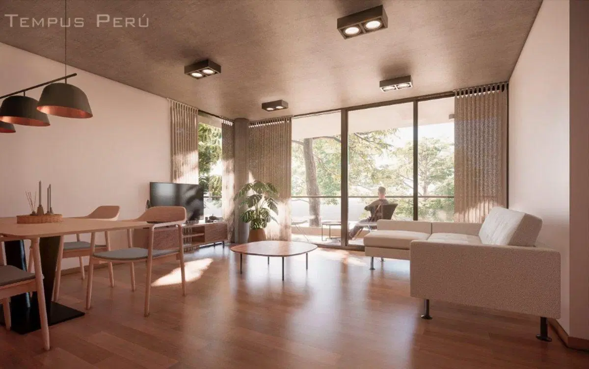 Venta departamento de 4 ambientes jardin y pileta 3
