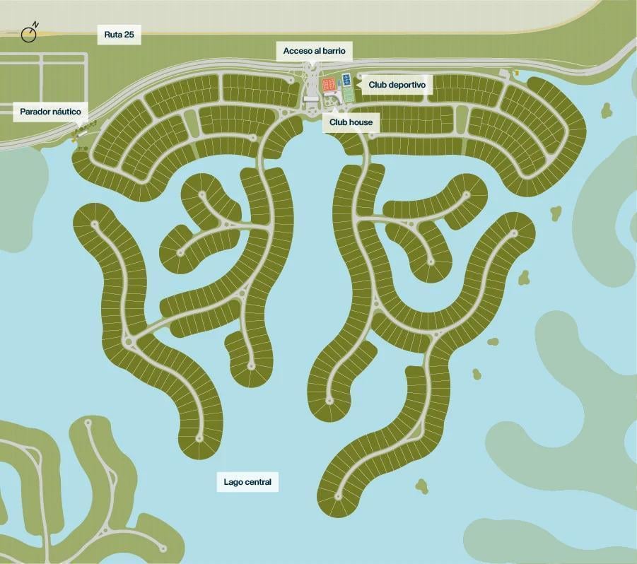 Foto de Venta Lote de 600 mts 2 en Barrio Amarras, Puertos del Lago, imagen 5