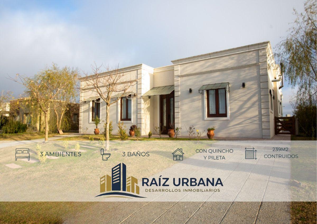 CASA 3 AMBIENTES VENTA SAN LUCAS SAN VICENTE CON QUINCHO