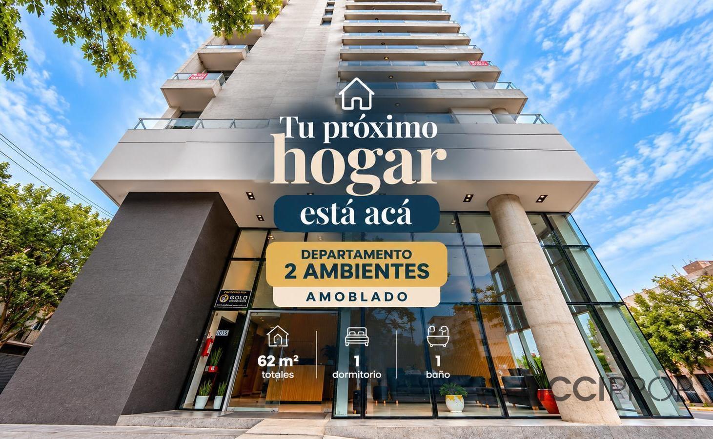 Foto de Departamento 2 ambientes amoblado en alquiler, imagen 1