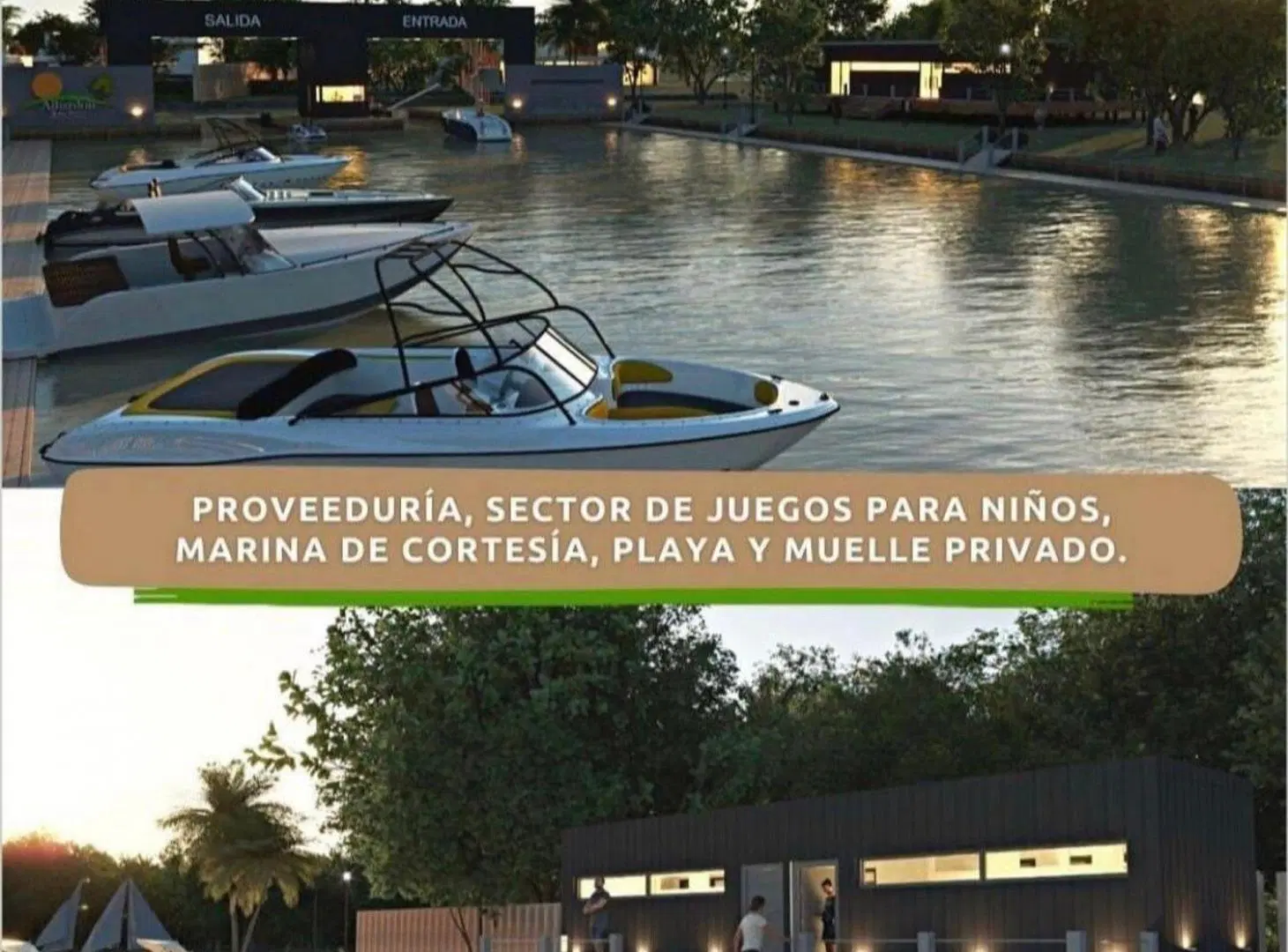 Lote en venta en Albardón, Barrio náutico 3