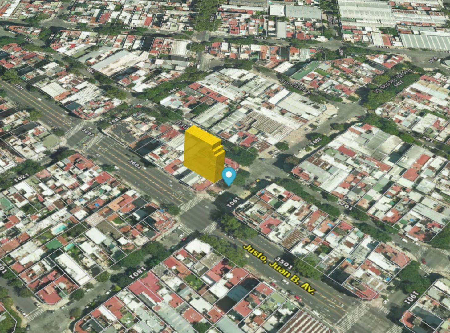 Terreno 8.64x27 en venta en Villa Crespo CABA