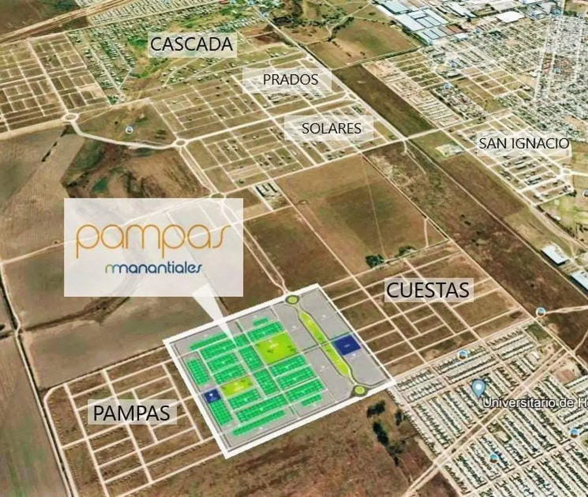 VENTA DE LOTE EN PAMPAS DE MANANTIALES 4