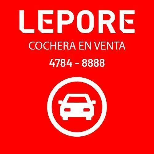 Oportunidad en Belgrano: Cochera Fija y Cubierta en 2 Piso en OHiggins 1