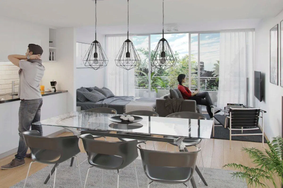 DOS AMBIENTES, VILLA URQUIZA, VENTA EN POZO!!! 4