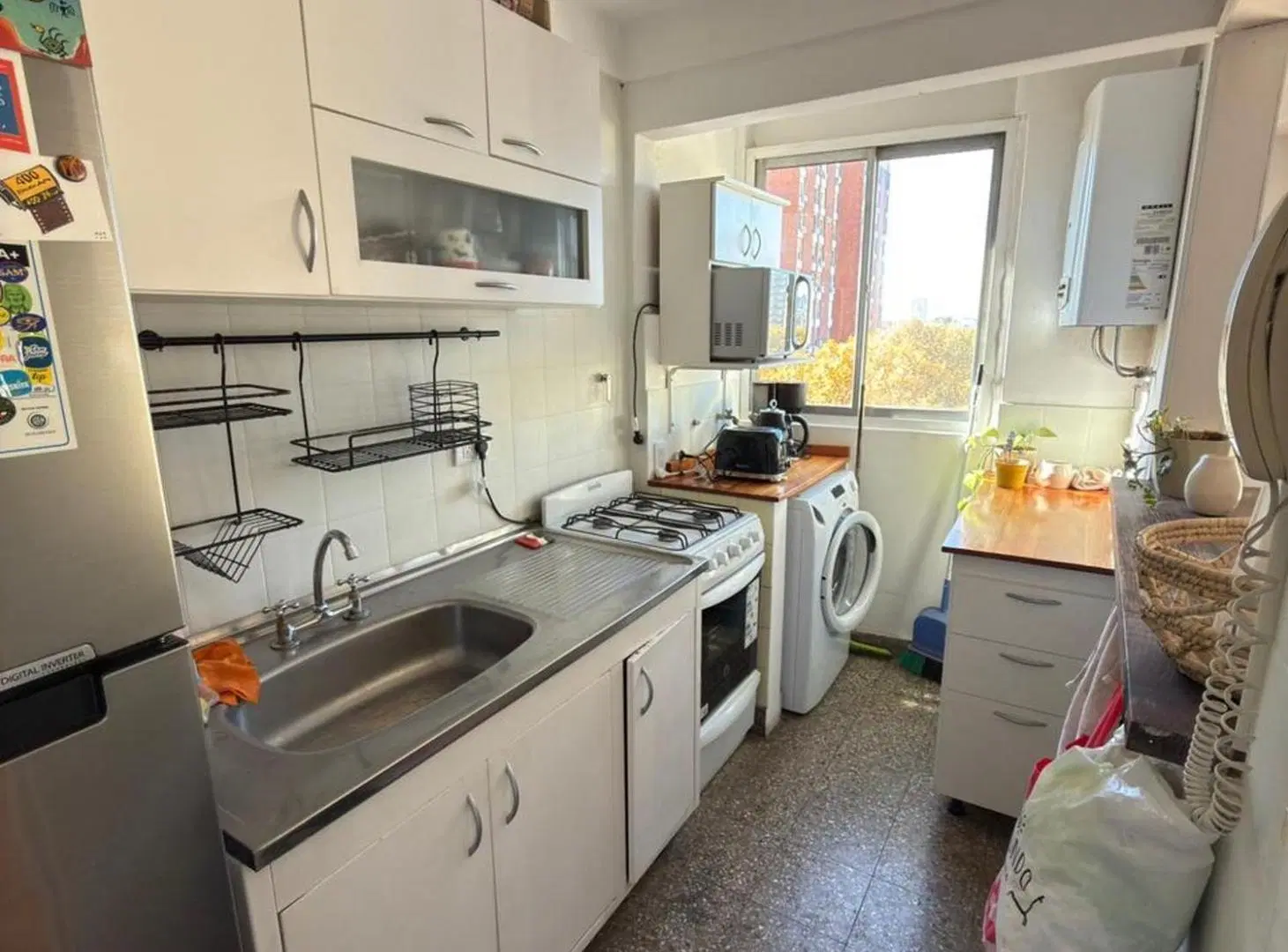 2 AMBIENTE EN ALQUILER CON BALCON / VILLA URQUIZA 5