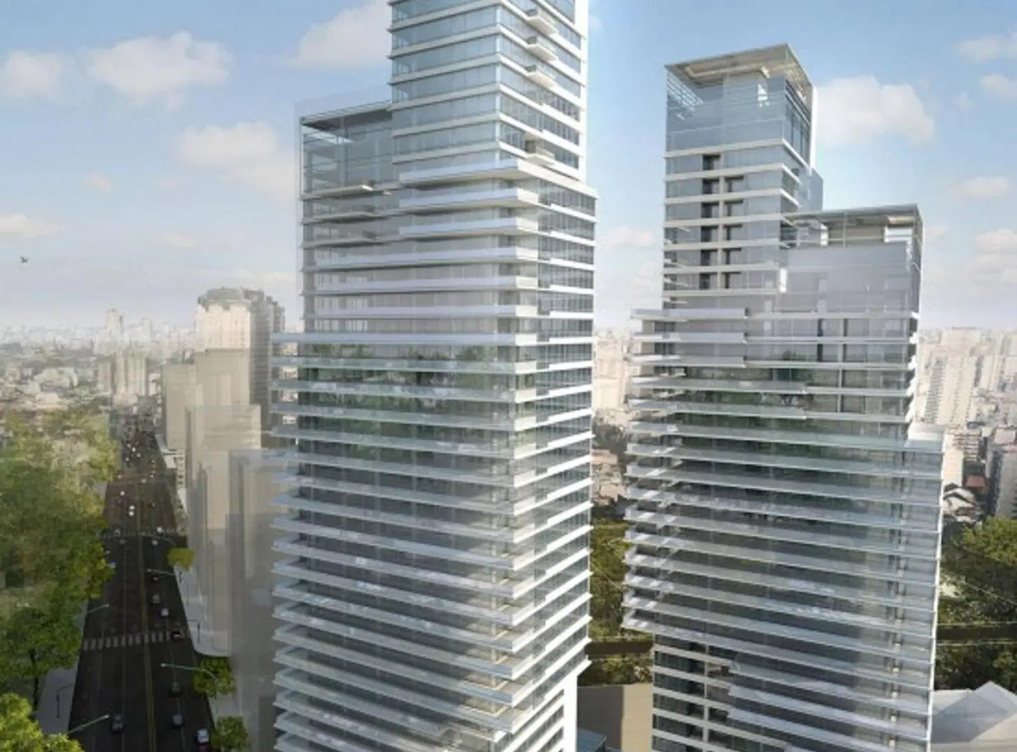 Hermosa vista. Piso alto. Lujosos amenities. 4