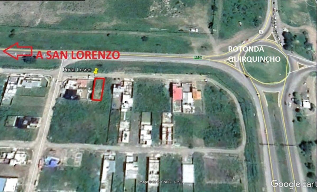 Foto de Vendo Terreno en Barrio Portal de Lesser rotonda del quirquincho zona, imagen 2