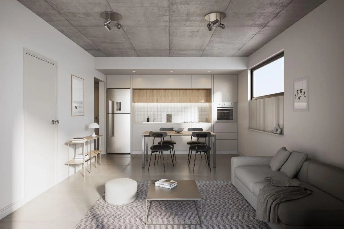Amplio Departamento de 2 Ambientes en Construcción Saavedra con balcón y parrilla 3