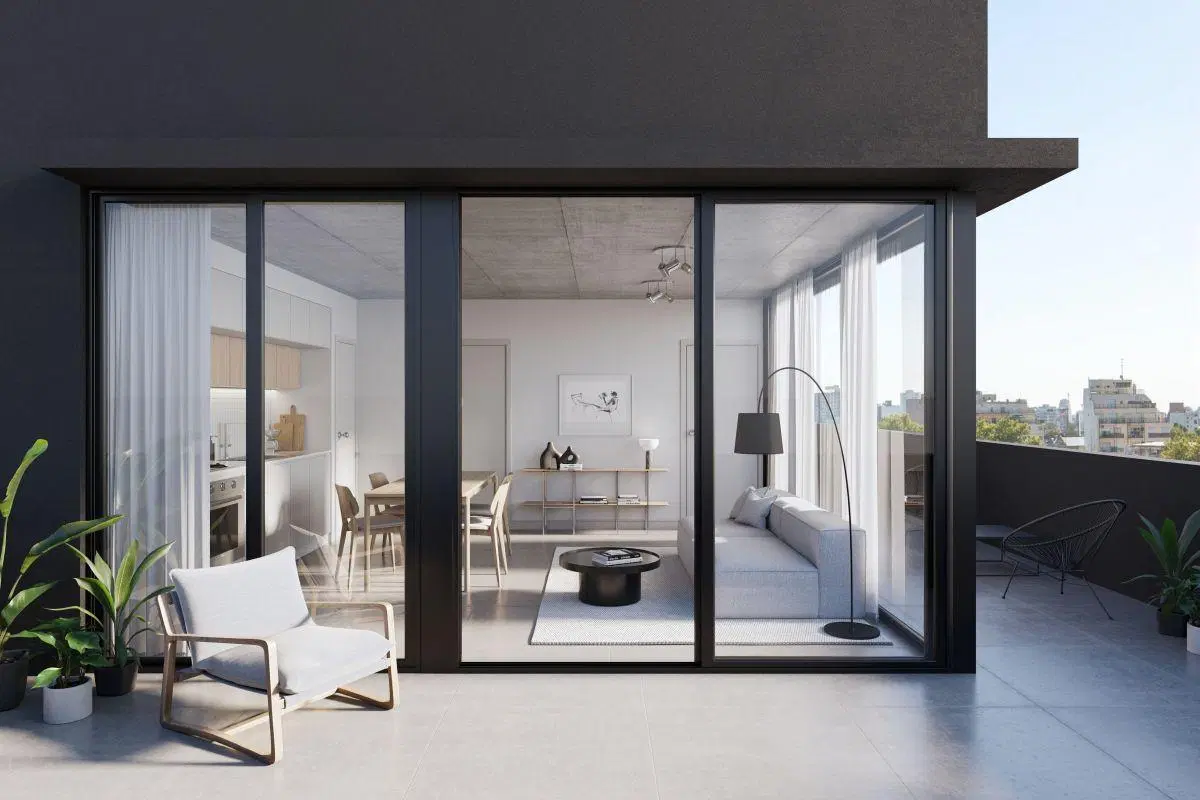 Departamento de 2 AMBIENTES, último piso en DUPLEX con DOS TERRAZAS PROPIAS 4