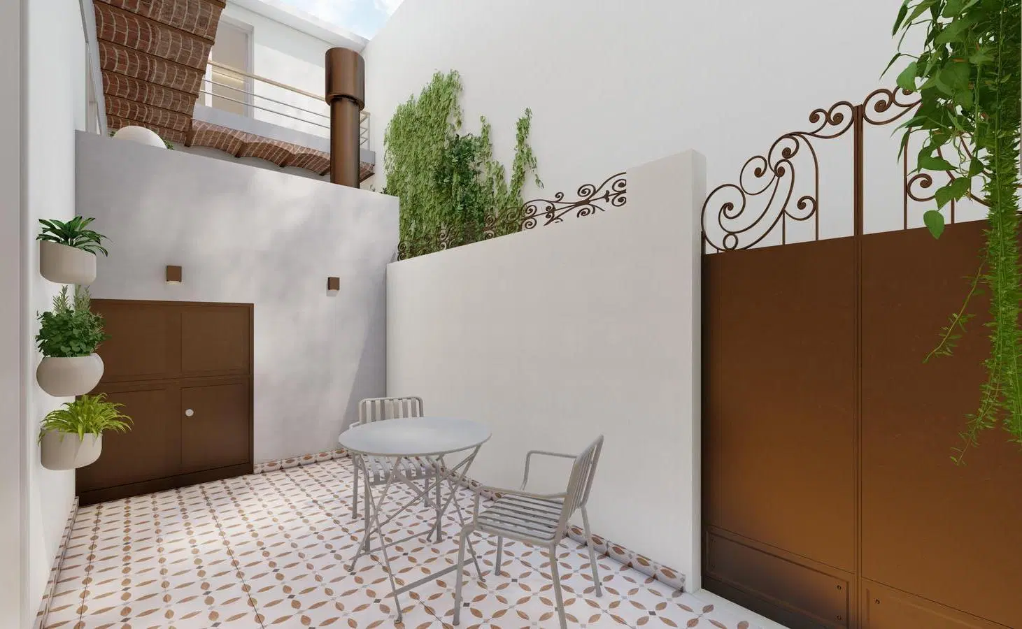 Departamento De Pasillo con patio, en pleno centro de la ciudad 2